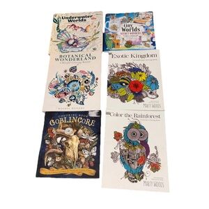 Coloring Book Set - Vibrant Designs